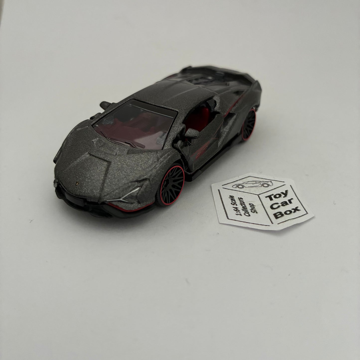 MAJORETTE Loose - Lamborghini Sian FKP37 (Grey #219I - 1/66* Opening Doors) E28