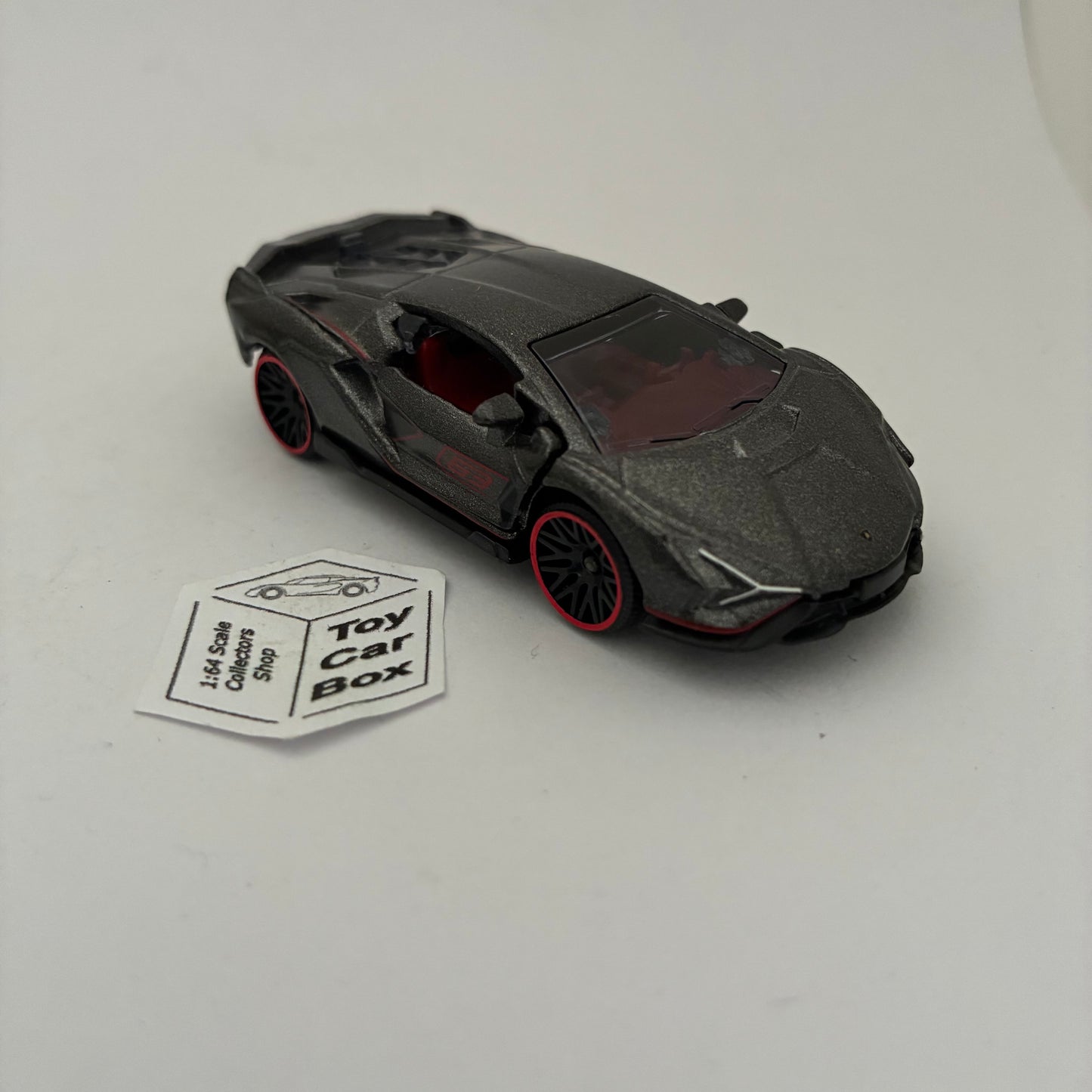 MAJORETTE Loose - Lamborghini Sian FKP37 (Grey #219I - 1/66* Opening Doors) E28