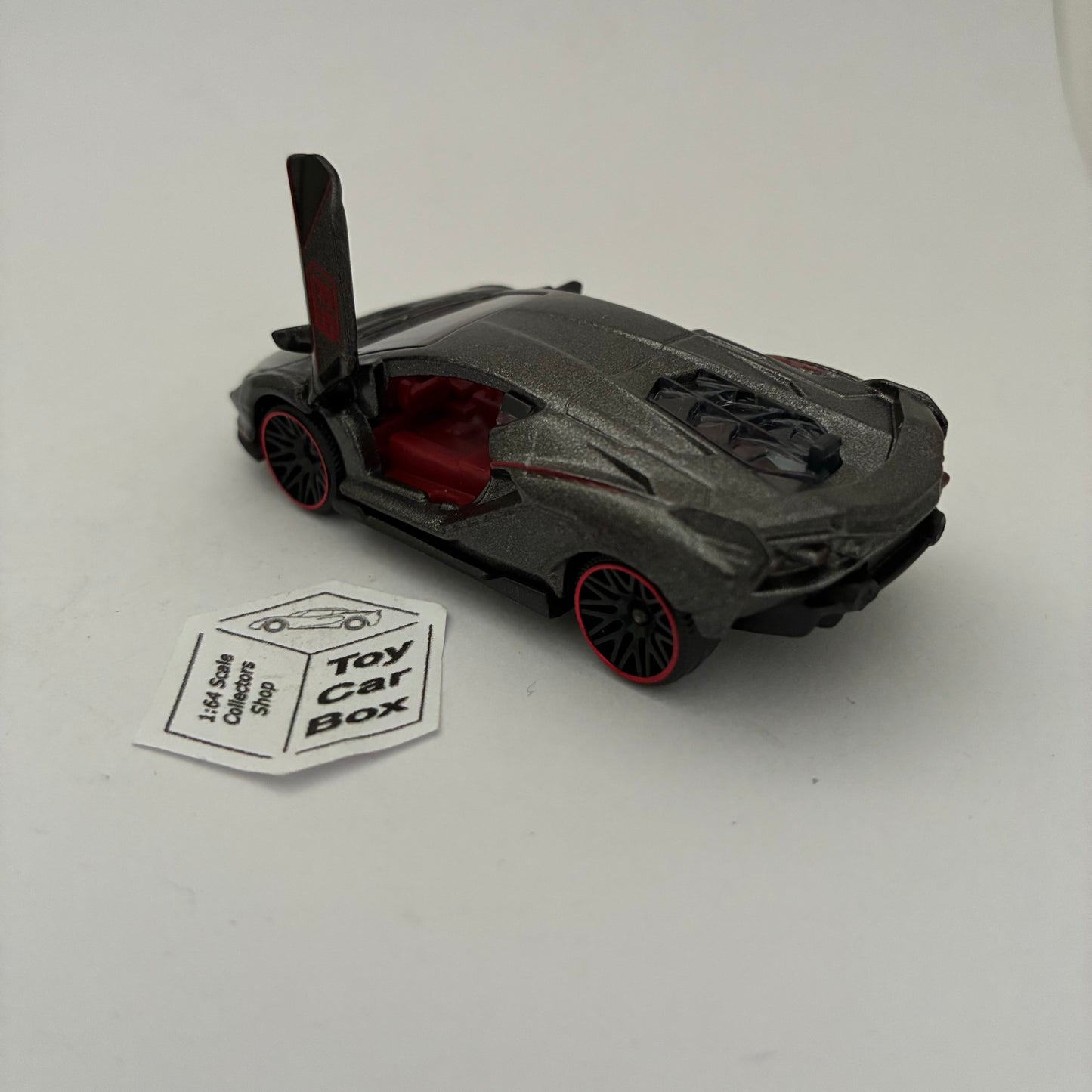 MAJORETTE Loose - Lamborghini Sian FKP37 (Grey #219I - 1/66* Opening Doors) E28