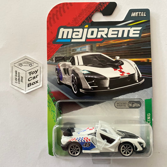 MAJORETTE McLaren Senna (White - Racing Cars - Opening Doors) 1/64 Scale* - E38