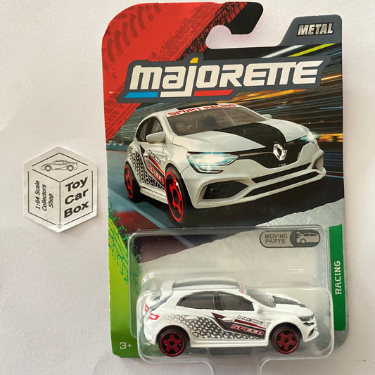 MAJORETTE Renault Megane RS (Racing Cars - White - Opening Tailgate) 1/64* - E38