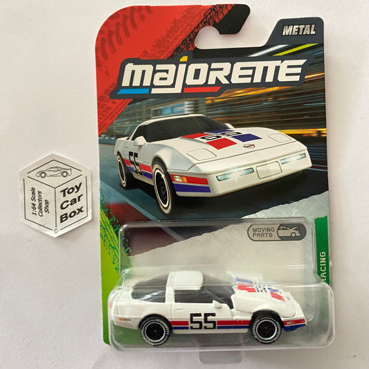 MAJORETTE Chevy Corvette 1990 ZR-1 (Racing Cars - White) 1/64 Scale* - E38