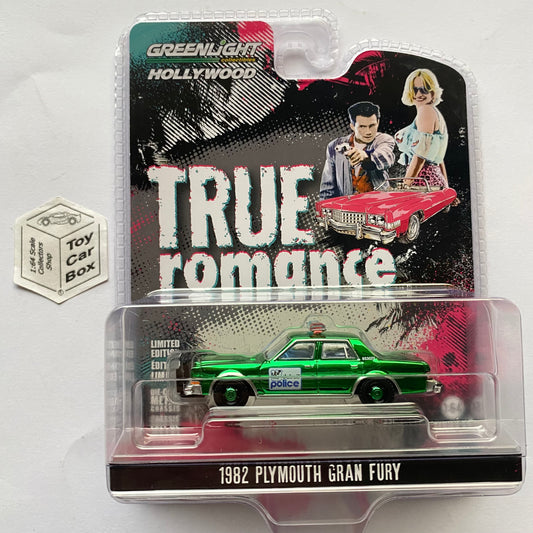 GREENLIGHT - 1982 Plymouth Gran Fury (CHASE - True Romance - Hollywood S43) J45g