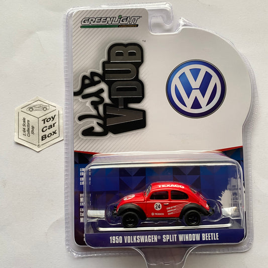 GREENLIGHT - 1950 Volkswagen Beetle (Texaco - Club V-Dub Series 19) J45g