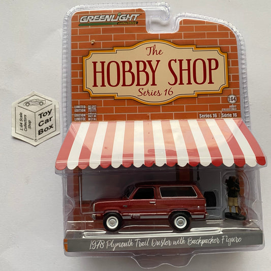 GREENLIGHT - 1978 Plymouth Trail Duster (Hobby Shop Series 16) J45g