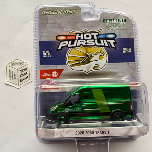 GREENLIGHT - 2020 Ford Transit (CHASE -US Customs & Border Hobby Exclusive) J45g