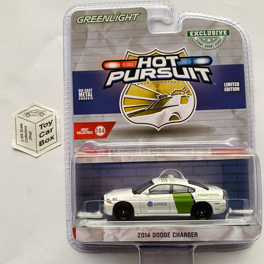 GREENLIGHT - 2014 Dodge Charger (US Customs & Border Hobby Exclusive) J45g