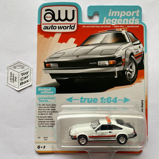 2024 AUTO WORLD - 1983 Toyota Celica Supra (White ‘Pace Car’ - Release 2 B) K17g