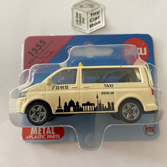 SIKU #1555 - Volkswagen VW T5 Multivan (‘Berlin Taxi’ - 3” Scale Model) E86