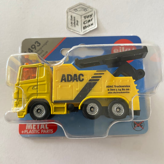 SIKU #1493 - ADAC Tow Truck (Yellow - 3” Scale Model) D79