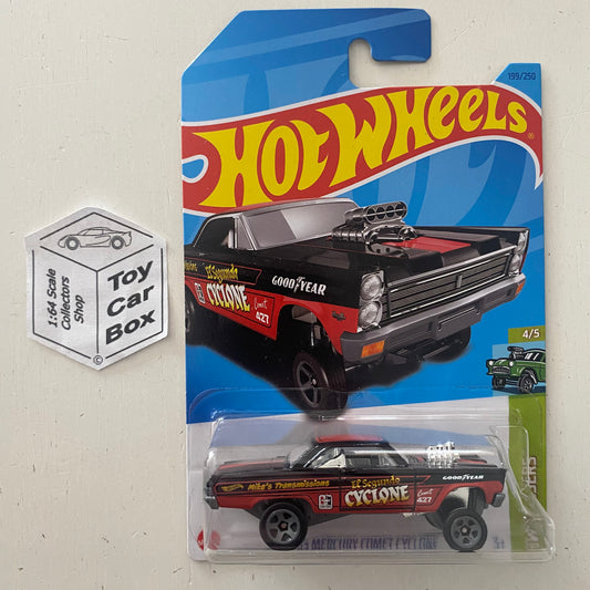 2023 HOT WHEELS #199 - ‘65 Mercury Comet Cyclone (#4 HW Gassers - Long Card) B00