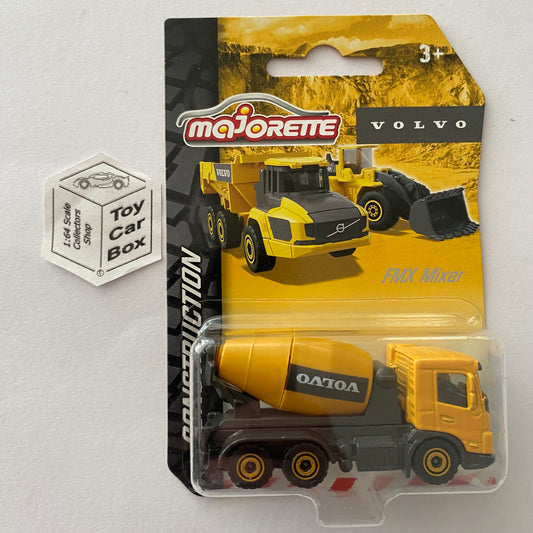 MAJORETTE Volvo FMX Cement Mixer (Construction Vehicles - 1/64 Scale*) D72