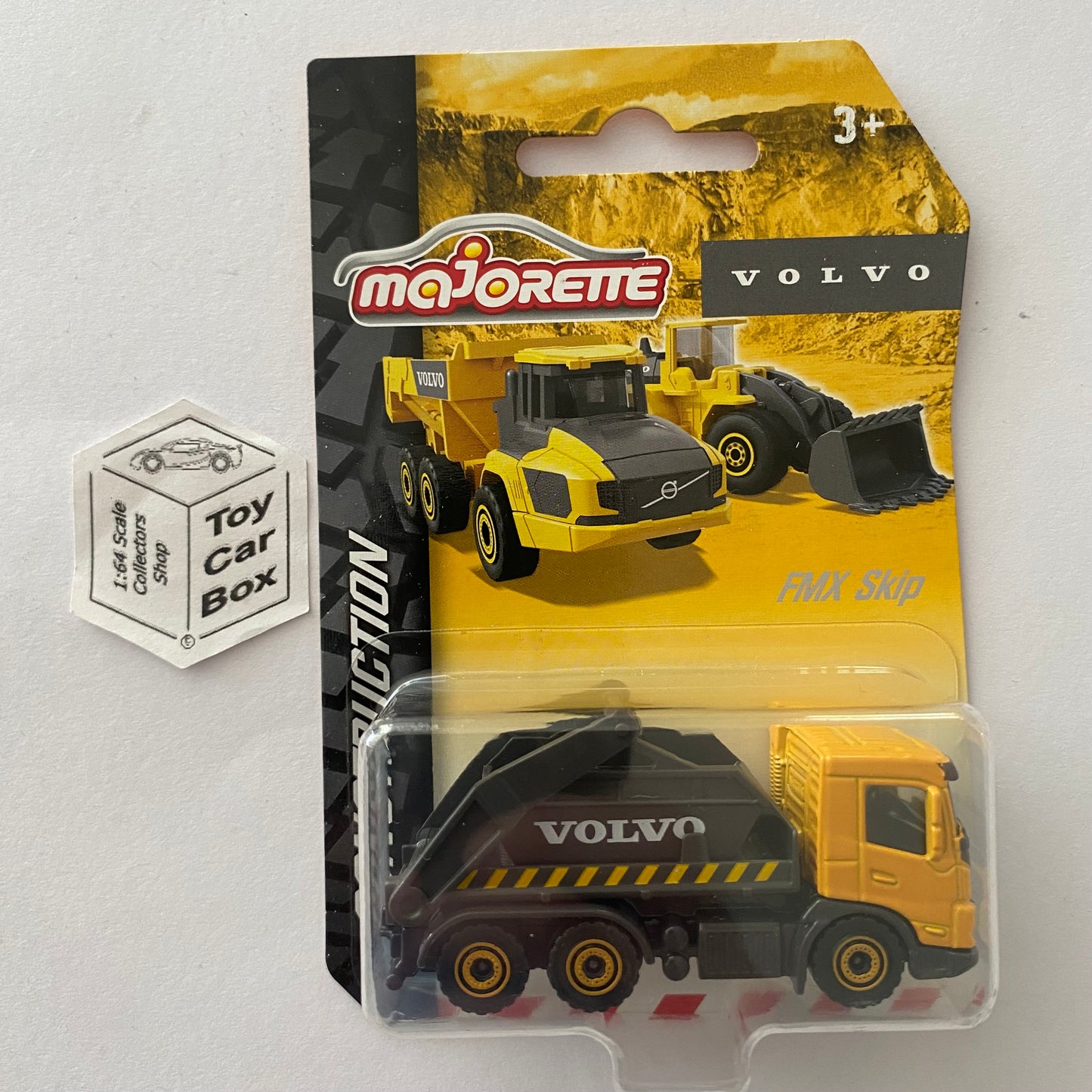 MAJORETTE Volvo FMX Skip Truck (Construction Vehicles - 1/64 Scale*) D72