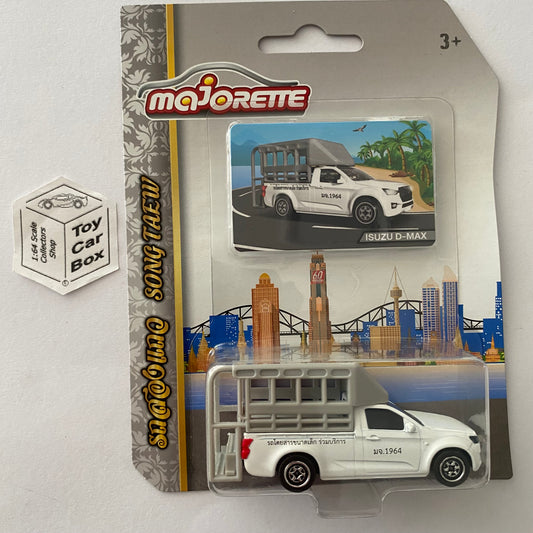 MAJORETTE Isuzu D-Max (Songthaew Special Thailand Edition - 1/64* - White) G14