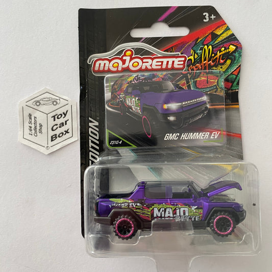 MAJORETTE GMC Hummer EV (Limited Edition 11 - 1/64* Scale - Purple) E49