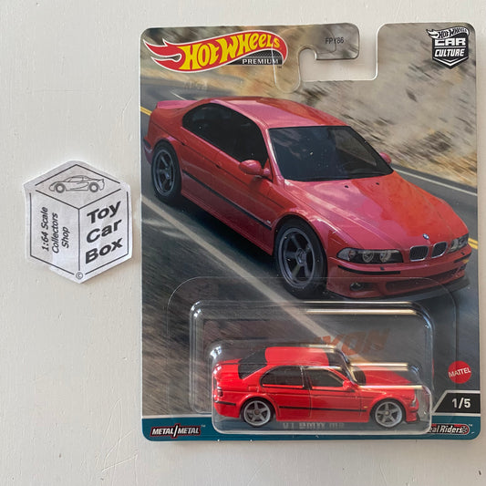 2023 HOT WHEELS Car Culture - ‘01 BMW M5 (Red - Canyon Warriors) H50