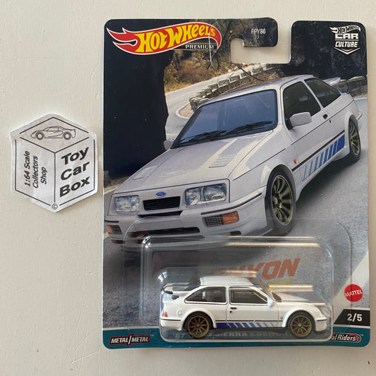 2023 HOT WHEELS Car Culture - ‘87 Ford Sierra RS Cosworth (Canyon Warriors) H00