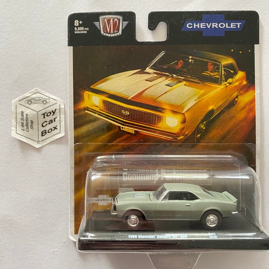 M2 MACHINES - 1968 Chevy Camaro SS 350 (Grey - Auto-Drivers R85 - 1:64) L92g