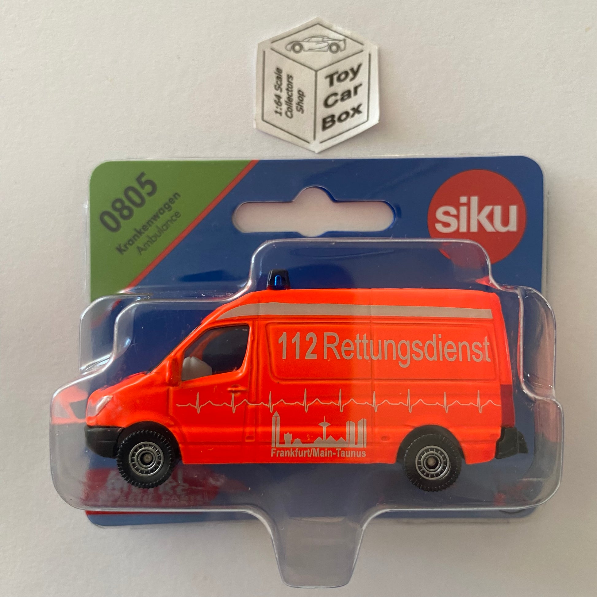 SIKU #0805 Mercedes-Benz Sprinter (Rettungsdienst Rescue Service 3” Model) C47