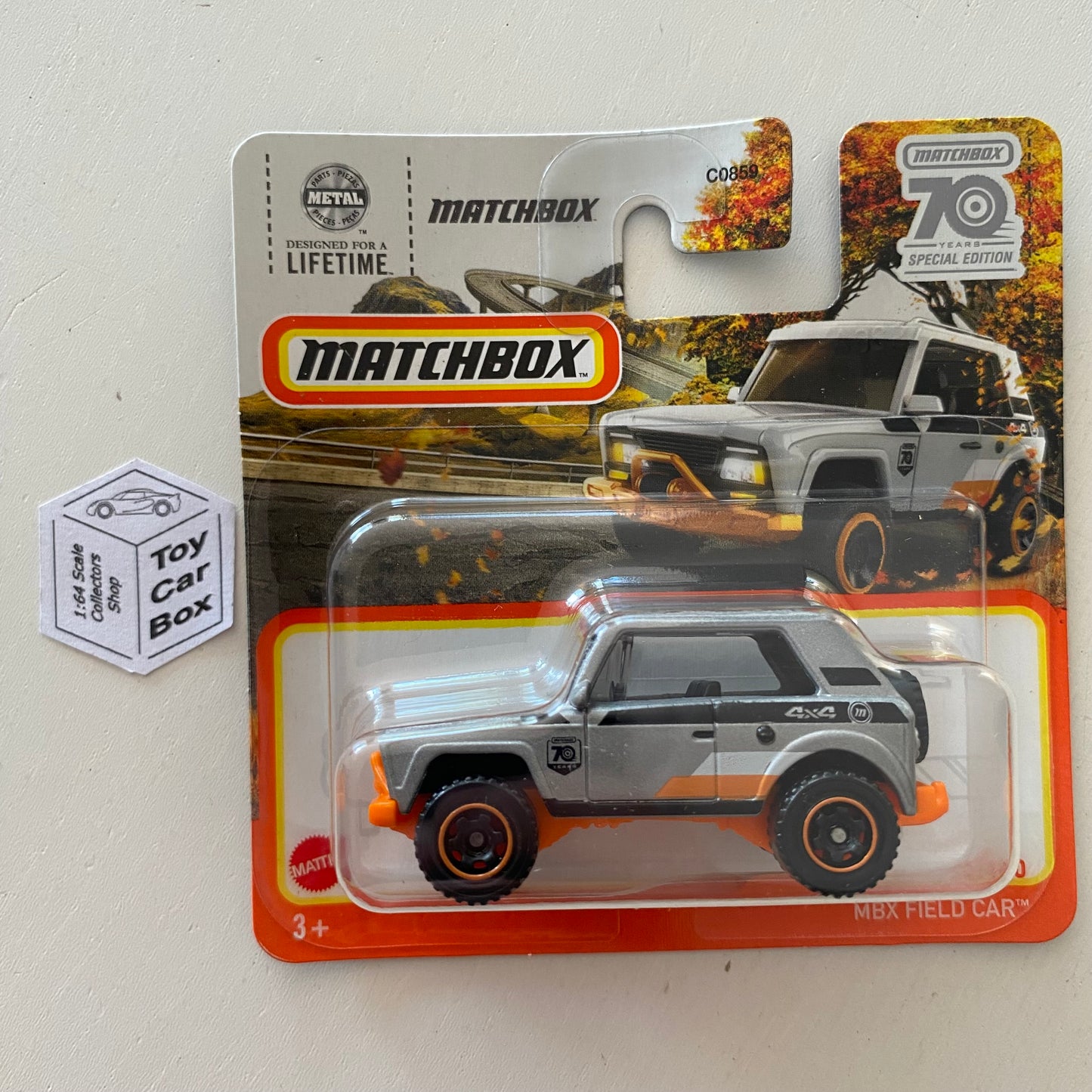 2023 MATCHBOX #62 - MBX Field Car (70 Years Anniversary - Short Card) B64