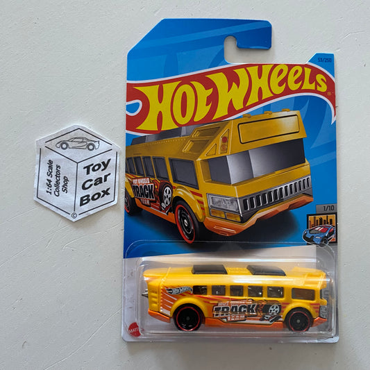 SALE - 2023 HOT WHEELS #53 - Hot Wheels High (Yellow#1 HW Metro - Long Card) B64