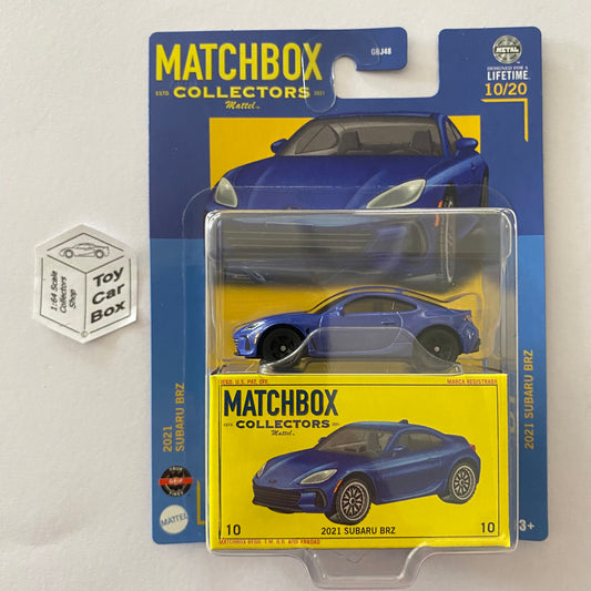 2024 MATCHBOX Collectors #10 - 2021 Subaru BRZ (Premium - Blue) J75