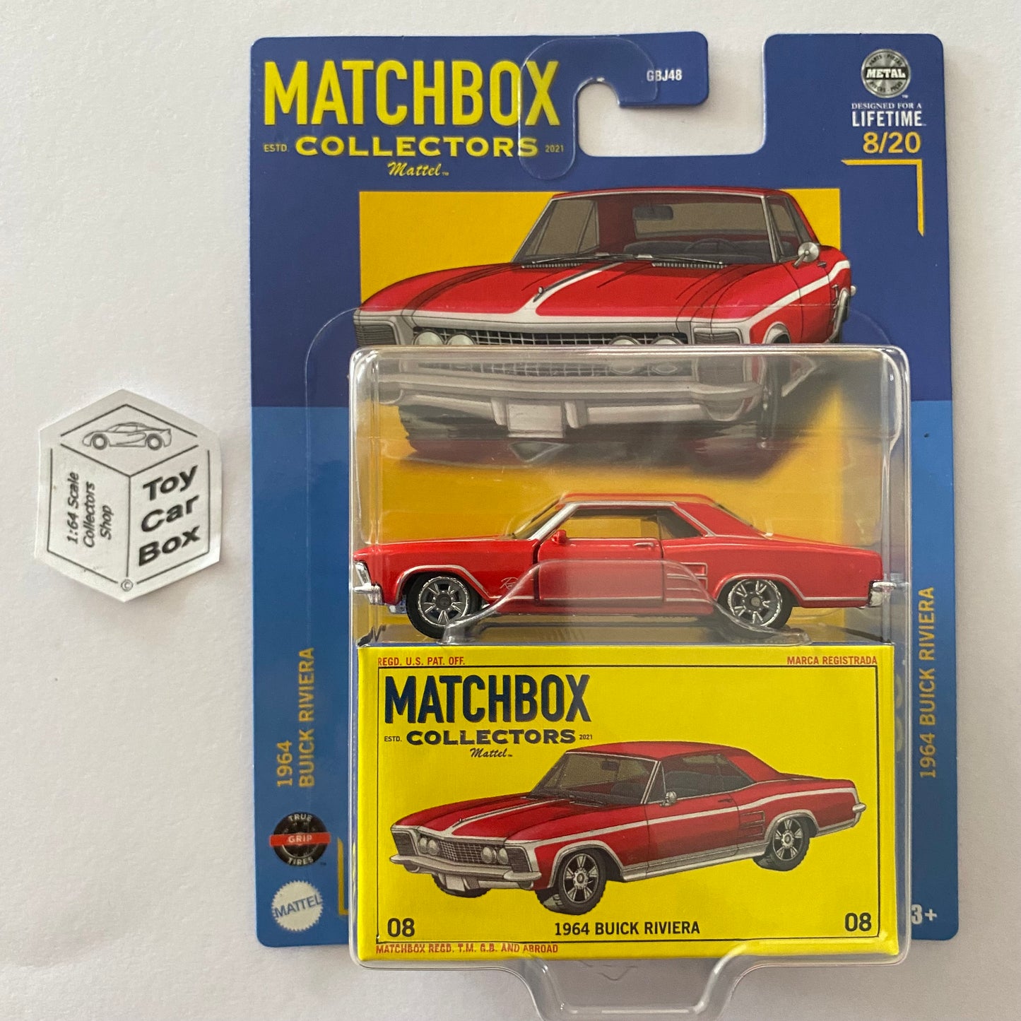 2024 MATCHBOX Collectors #8 - 1964 Pontiac GTO (Premium- Red) J75