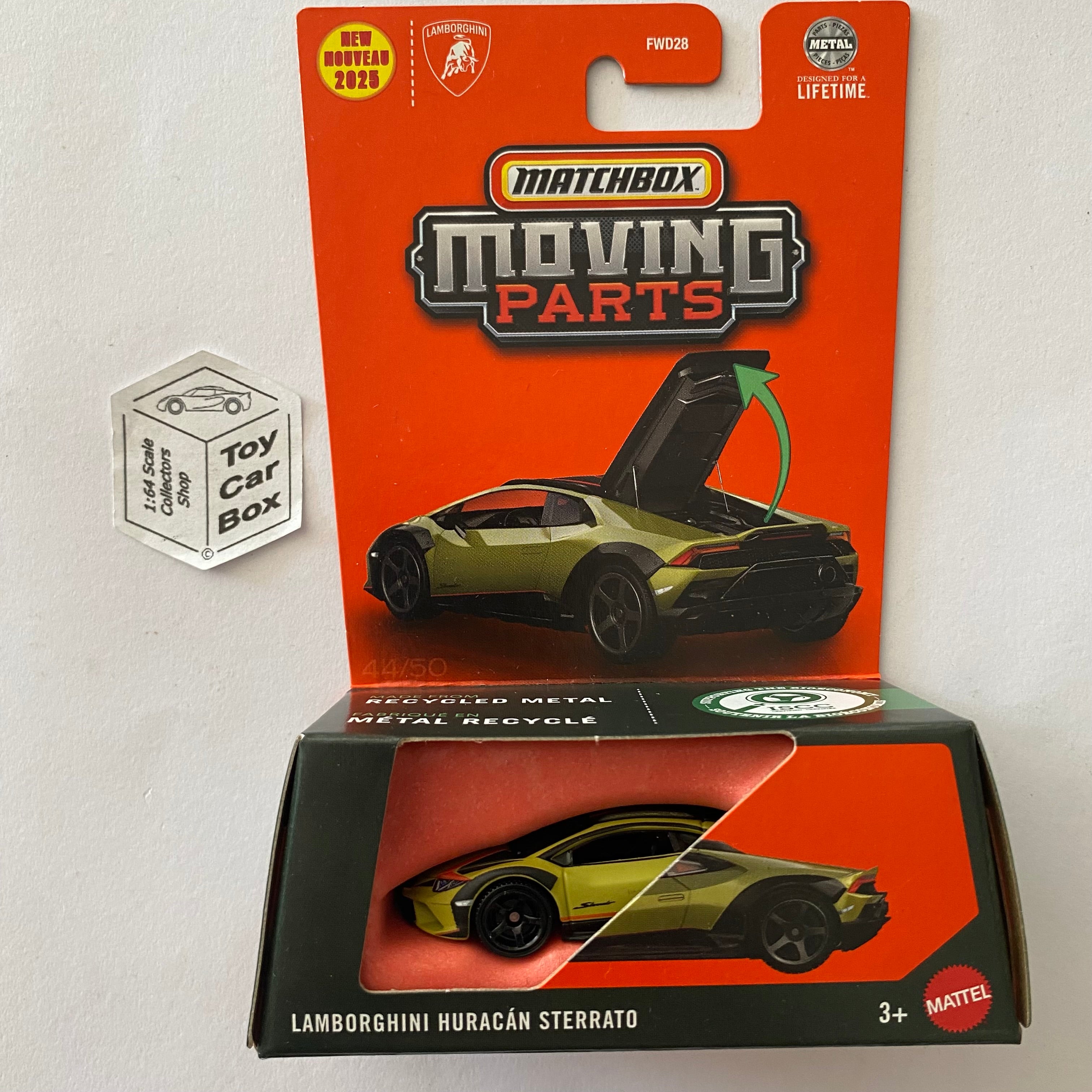 huraito toybox 2025 MATCHBOX Moving Parts - Lamborghini Huracan Sterrato (#44