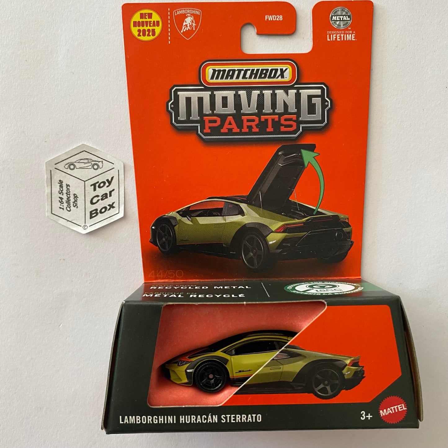 2025 MATCHBOX Moving Parts - Lamborghini Huracan Sterrato (#44 Opening Boot) F00