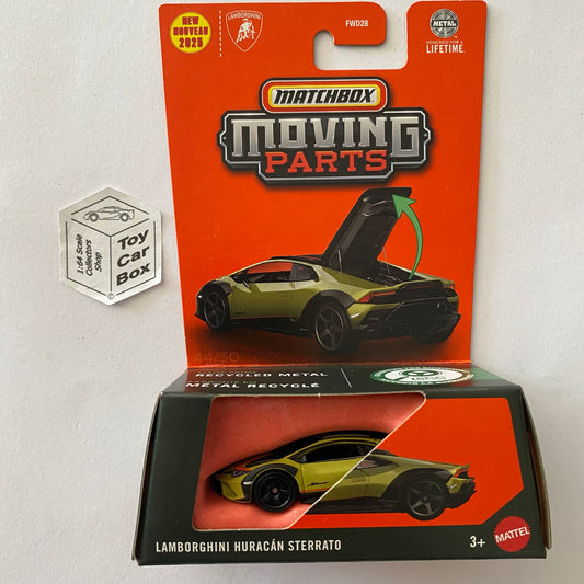 2025 MATCHBOX Moving Parts - Lamborghini Huracan Sterrato (#44 Opening Boot) F00
