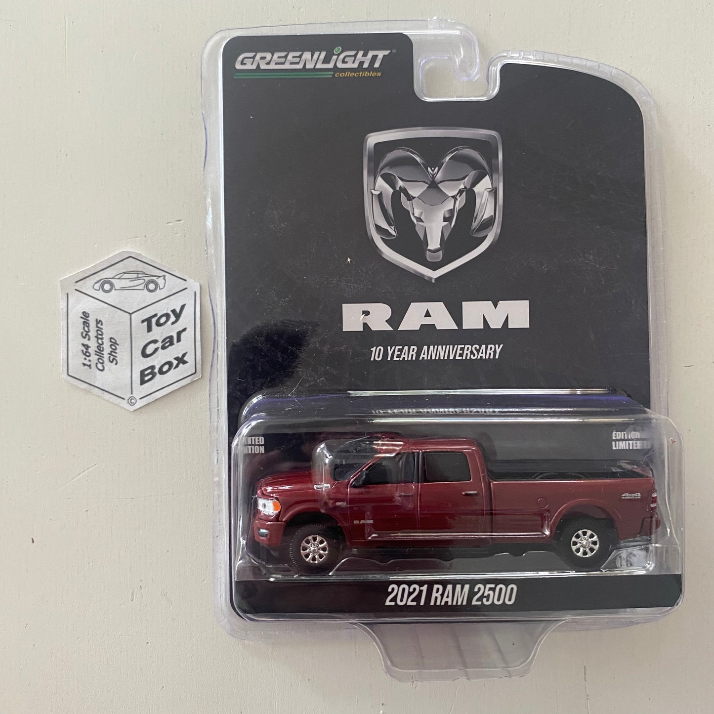 GREENLIGHT - 2021 RAM 2500 (RAM 10 Year Anniversary -Limited Edition) I12G+