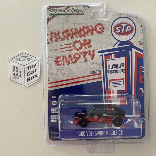 GREENLIGHT - 1980 Volkswagen VW Golf GTI (STP - Running On Empty Series 14) H32g