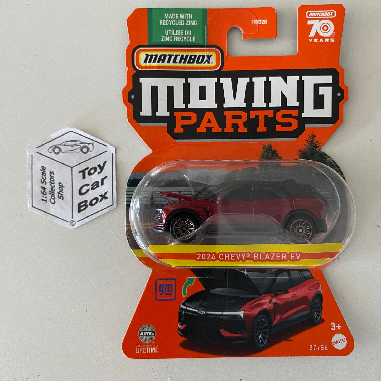 2023 MATCHBOX Moving Parts #20 - 2024 Chevy Blazer EV (Opening Hood) E75