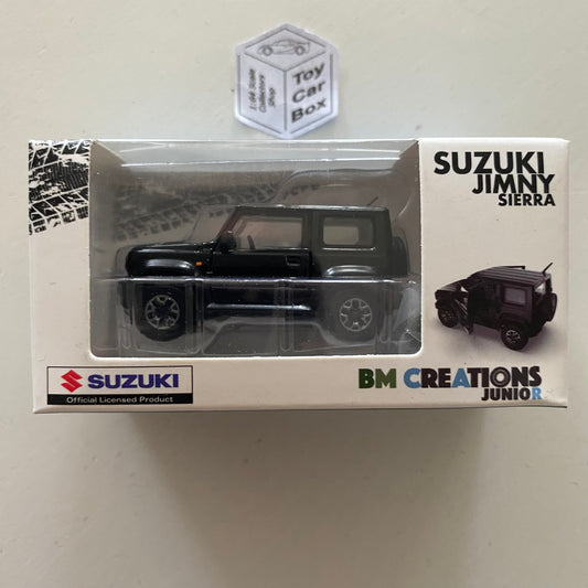 BM CREATIONS - Suzuki Jimny Sierra JB74 (1:64 Scale - Bluish Black - RHD) M09g