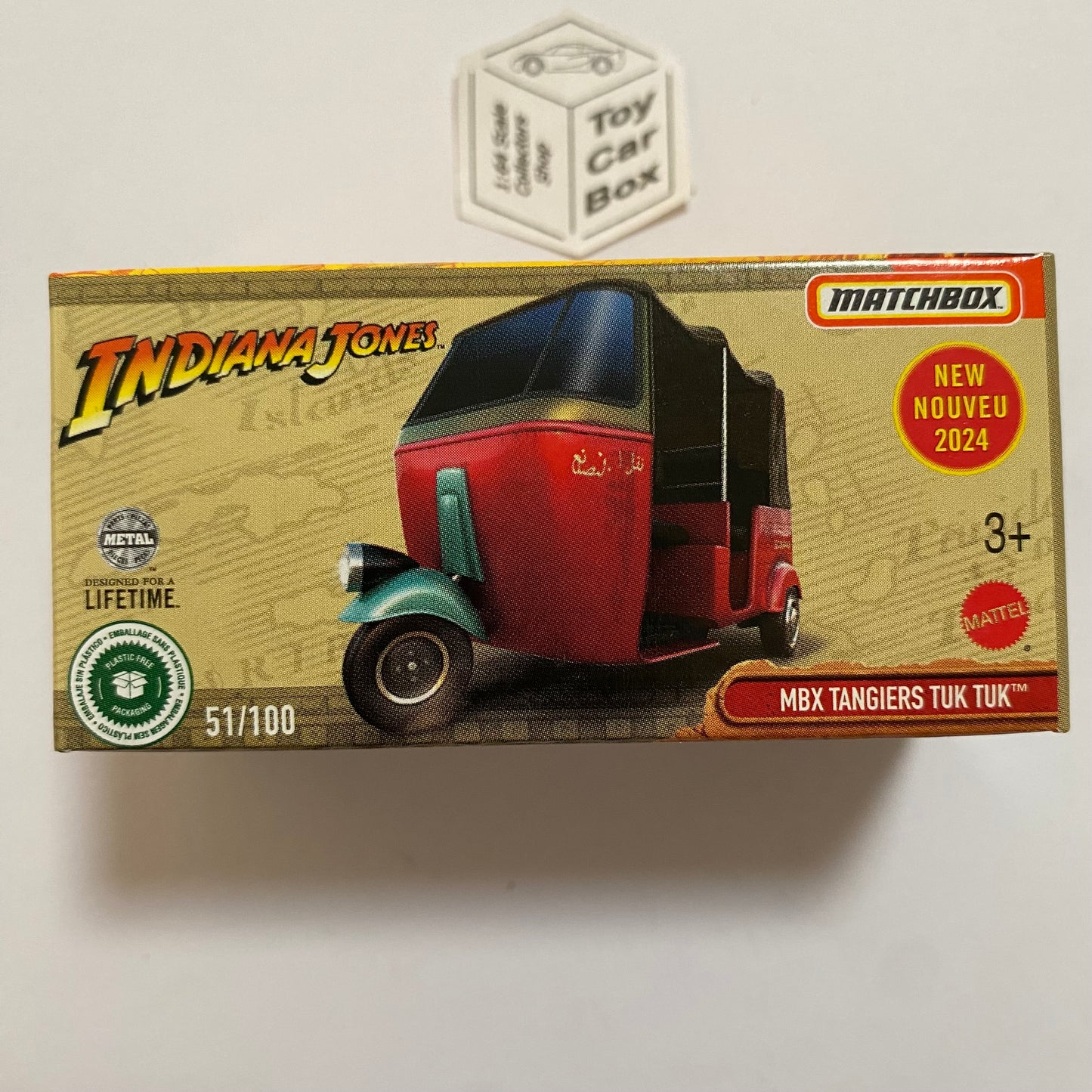 2024 MATCHBOX #51 - MBX Tangiers Tuk Tuk (Power Grab) C50