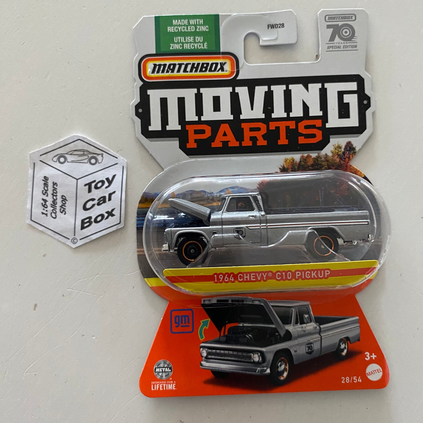 2023 MATCHBOX Moving Parts #28 - ‘64 Chevy C10 Pickup (70 Years) E59