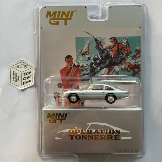 MINI GT - Aston Martin DB5 (James Bond 007 - Thunderball - #901-F - French) L84g