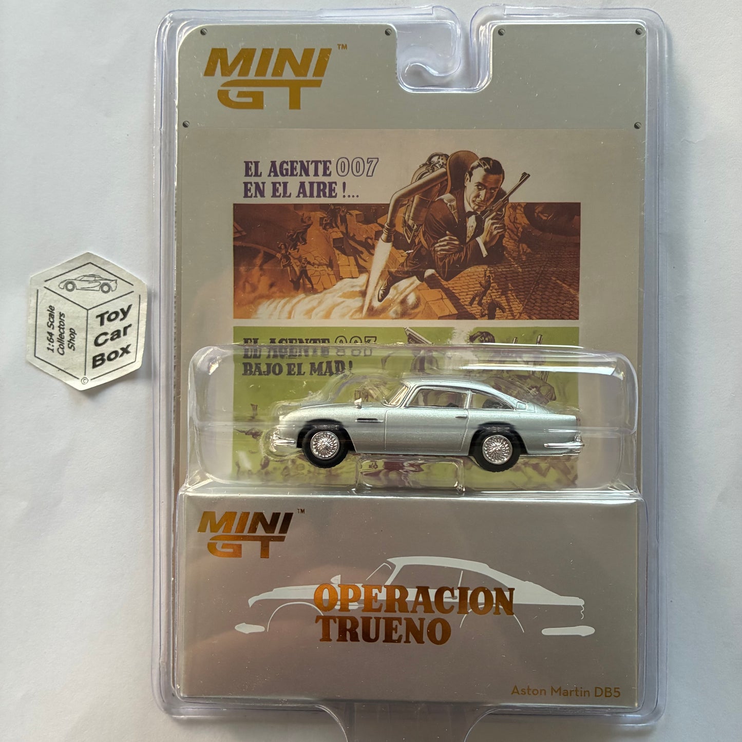 MINI GT - Aston Martin DB5 (James Bond 007 - Thunderball #901-S - Spanish) L84g