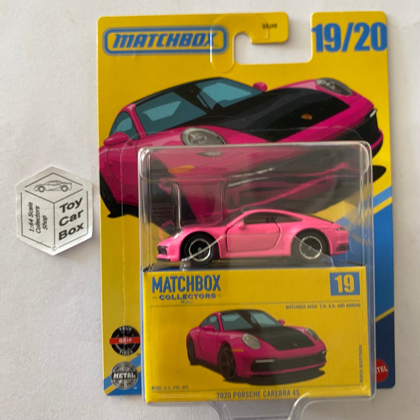 2025 MATCHBOX Collectors #19 - 2020 Porsche 911 Carrera 4S (Premium - Pink) H50