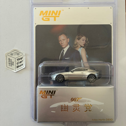 MINI GT - Aston Martin DB10 (James Bond 007 - Spectre - #910-SC - Chinese) L84g