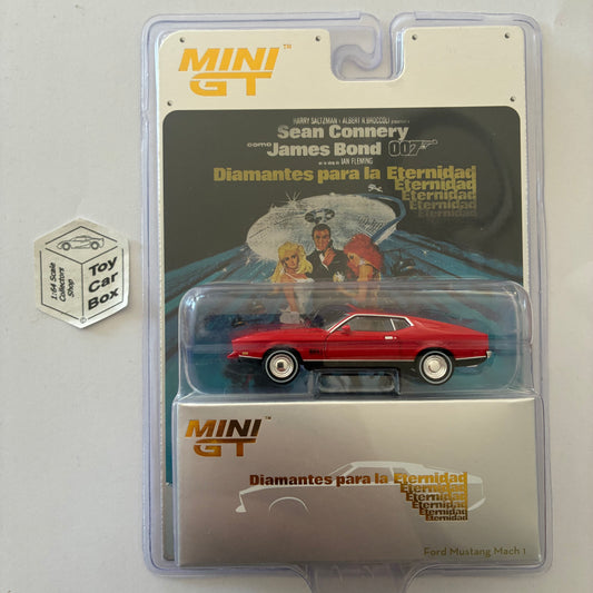 MINI GT - Ford Mustang Mach 1 (James Bond 007 - Diamonds Are Forever #905-S) L84g