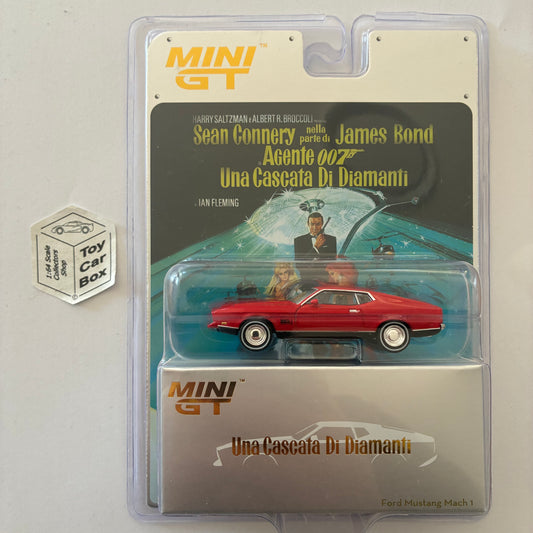 MINI GT - Ford Mustang Mach 1 (James Bond 007 - Diamonds Are Forever #905-I) L84g