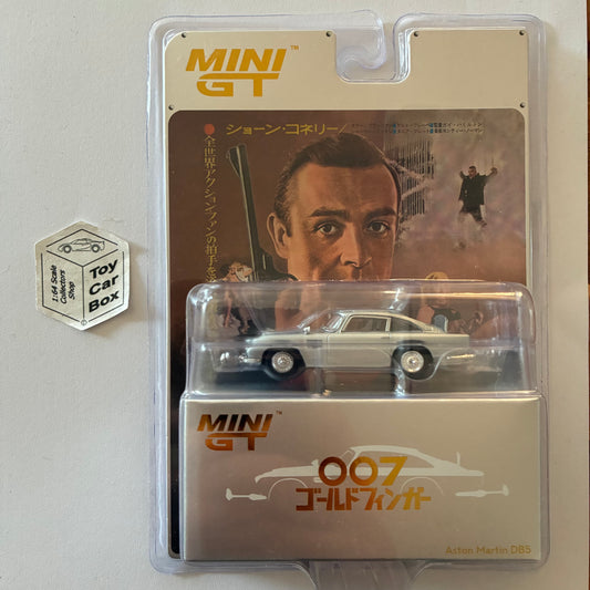 MINI GT - Aston Martin DB5 (James Bond 007 - Goldfinger #900-J - Japanese) L84g