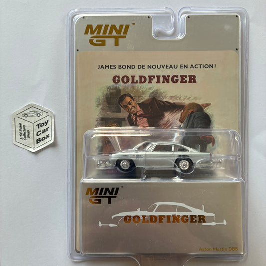 MINI GT - Aston Martin DB5 (James Bond 007 - Goldfinger #900-F - French) L84g
