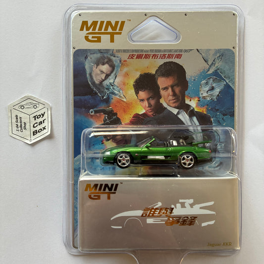 MINI GT - Jaguar XJR (Green - James Bond 007 - Die Another Day #908-TC - Chinese) L84g