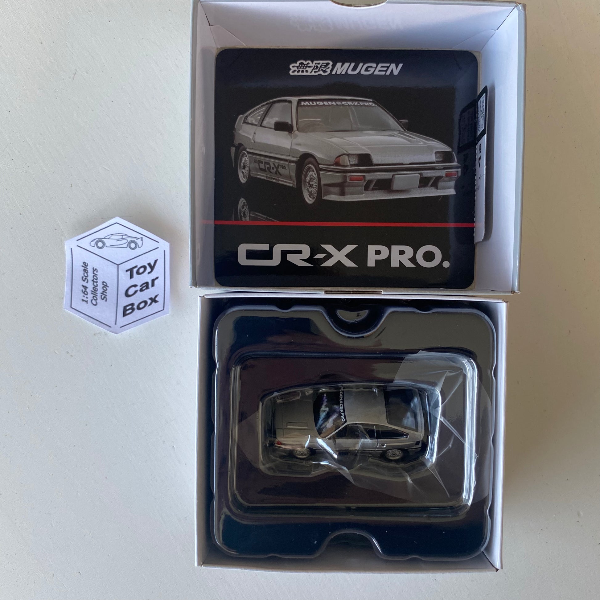 TOMICA Limited Vintage Neo - Honda Mugen CR-X Pro (Silver #LV-N303 TOMICA Limited Vintage Neo - Honda Mugen CR-X Pro (Silver #LV-N303