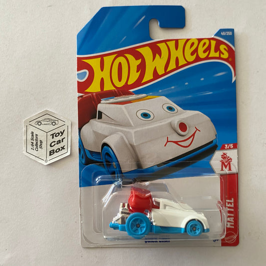 2026 HOT WHEELS #49 - Quick Chat (White #3 Mattel Series - Long Card) A00