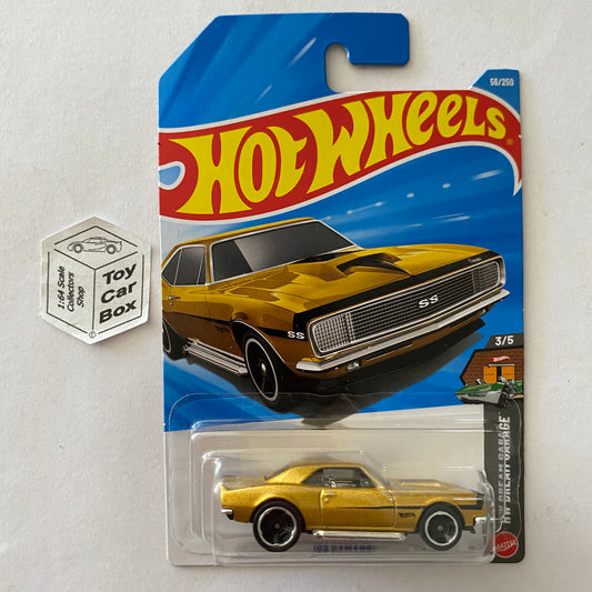 2026 HOT WHEELS #56 - ‘67 Chevy Camaro (Gold #3 Dream Garage - Long Card) A80