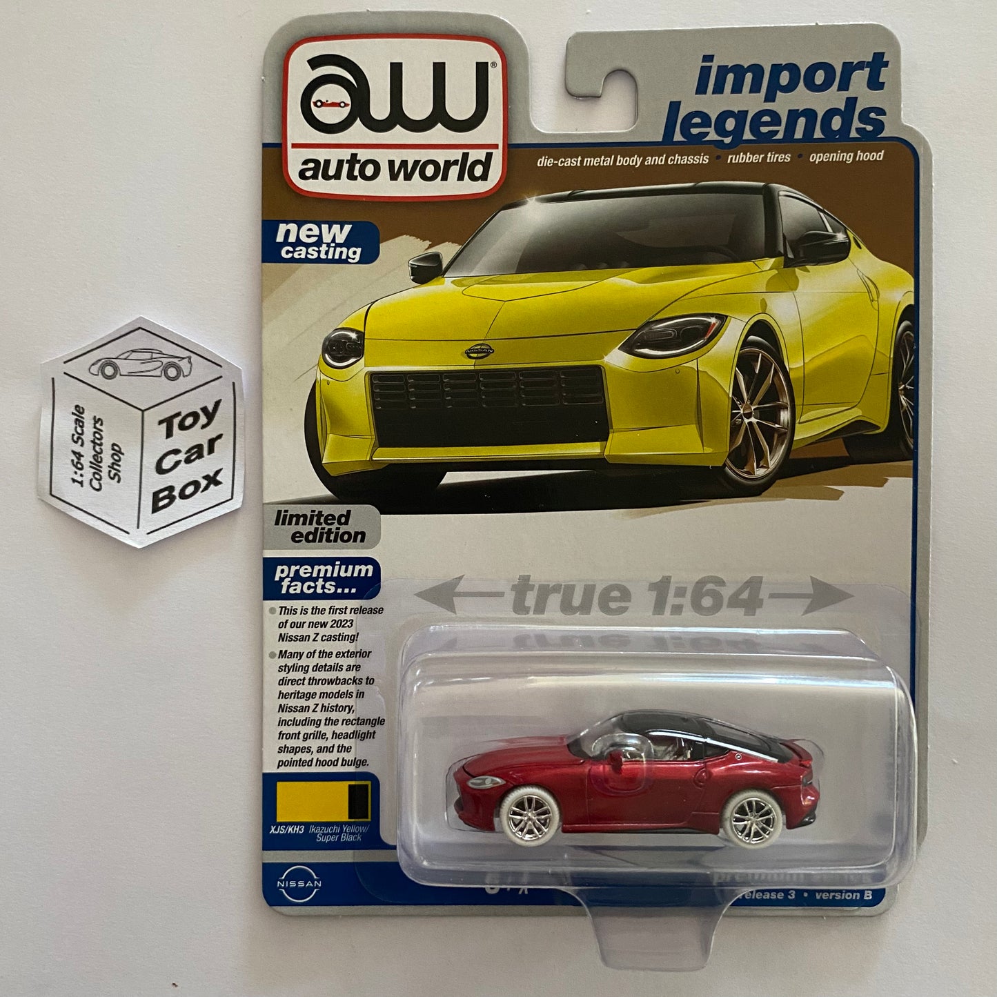 2023 AUTO WORLD - 2023 Nissan Z (Ultra Red Chase - Release 3B) M15