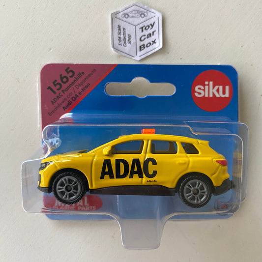 SIKU #1567 - Audi Q4 E-Tron (ADAC Roadside Assistance - Approx. 1:60 scale) E50